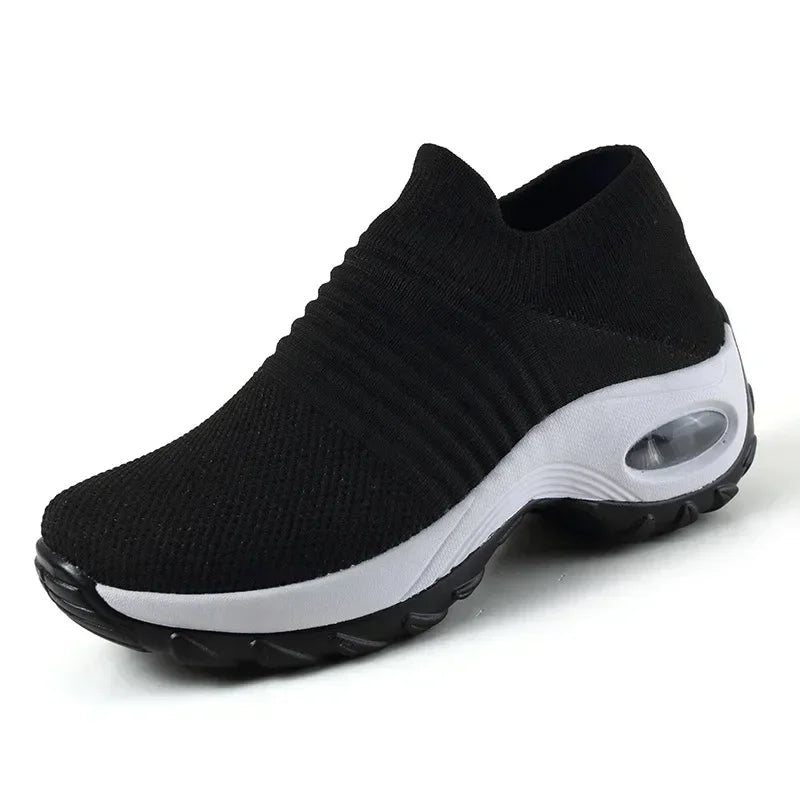 Diabetic-Friendly Women's Orthopedic Walking Sneakers – Breathable, Lightweight & Non-Slip and sport
