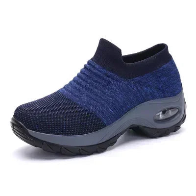 Diabetic-Friendly Women's Orthopedic Walking Sneakers – Breathable, Lightweight & Non-Slip and sport