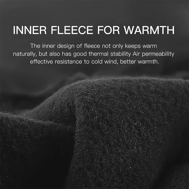 Touchscreen Fleece Warm Gloves Outdoor Cycling Driving Waterproof Cold Gloves Windproof Non Slip Womens Men Winter Ski Gloves