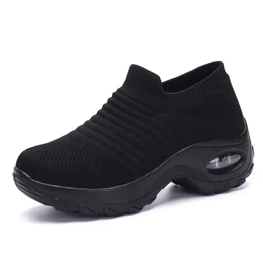 Diabetic-Friendly Women's Orthopedic Walking Sneakers – Breathable, Lightweight & Non-Slip and sport
