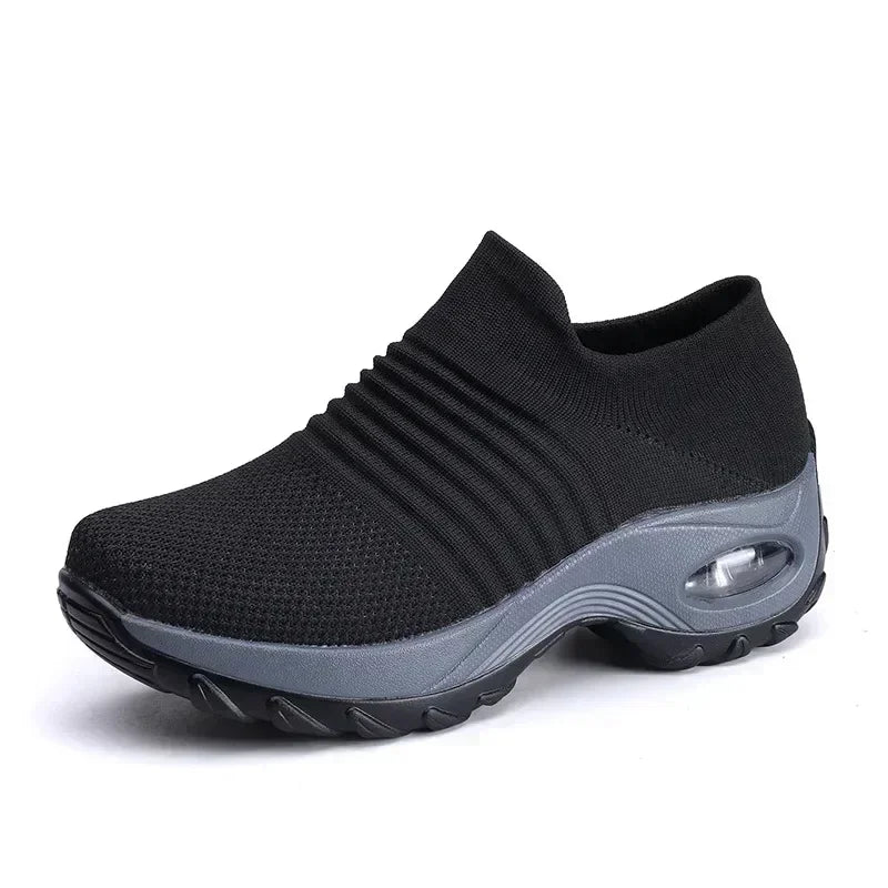 Diabetic-Friendly Women's Orthopedic Walking Sneakers – Breathable, Lightweight & Non-Slip and sport