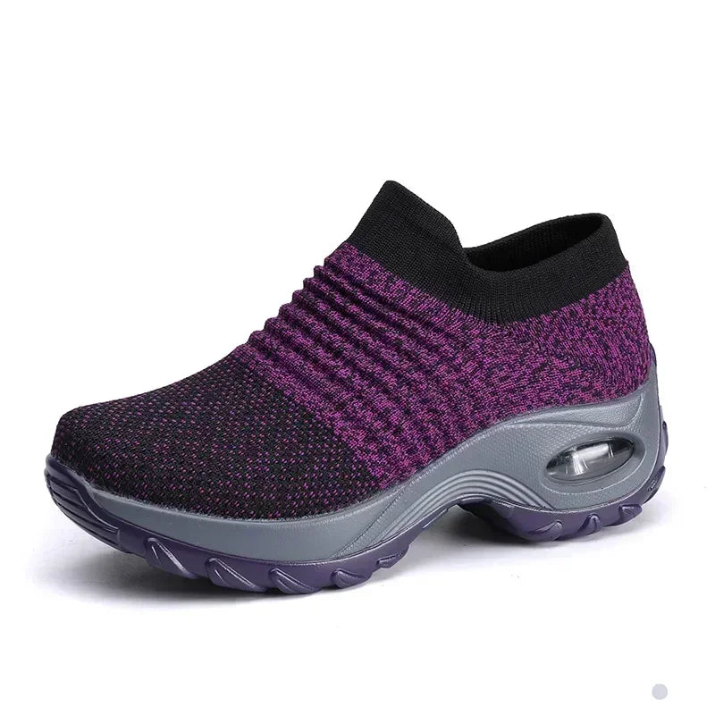 Diabetic-Friendly Women's Orthopedic Walking Sneakers – Breathable, Lightweight & Non-Slip and sport