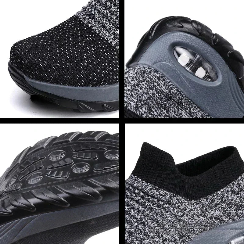 Diabetic-Friendly Women's Orthopedic Walking Sneakers – Breathable, Lightweight & Non-Slip and sport