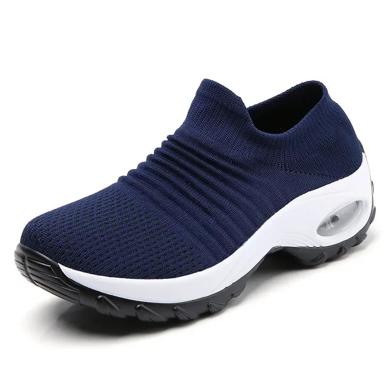 Diabetic-Friendly Women's Orthopedic Walking Sneakers – Breathable, Lightweight & Non-Slip and sport